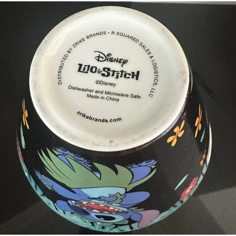 Disney Lilo & Stitch Black 6 5/8
